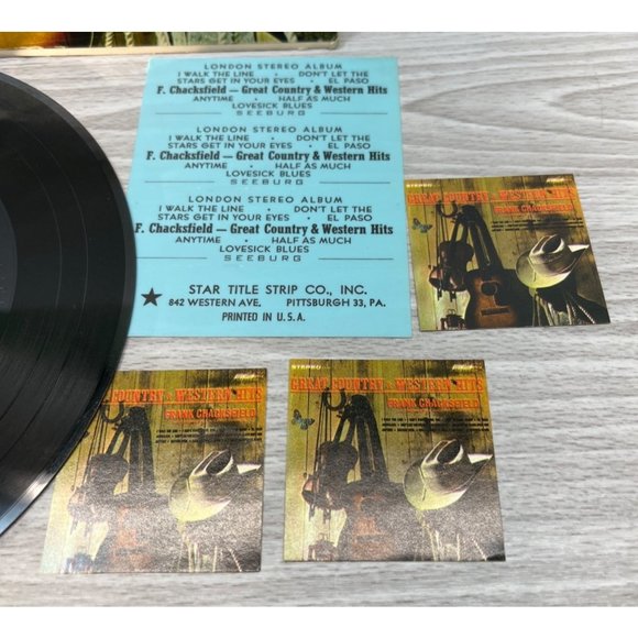Frank Chacksfield Great Country & Western Hits Compact 33 Jukebox EP London SBG - Picture 4 of 6